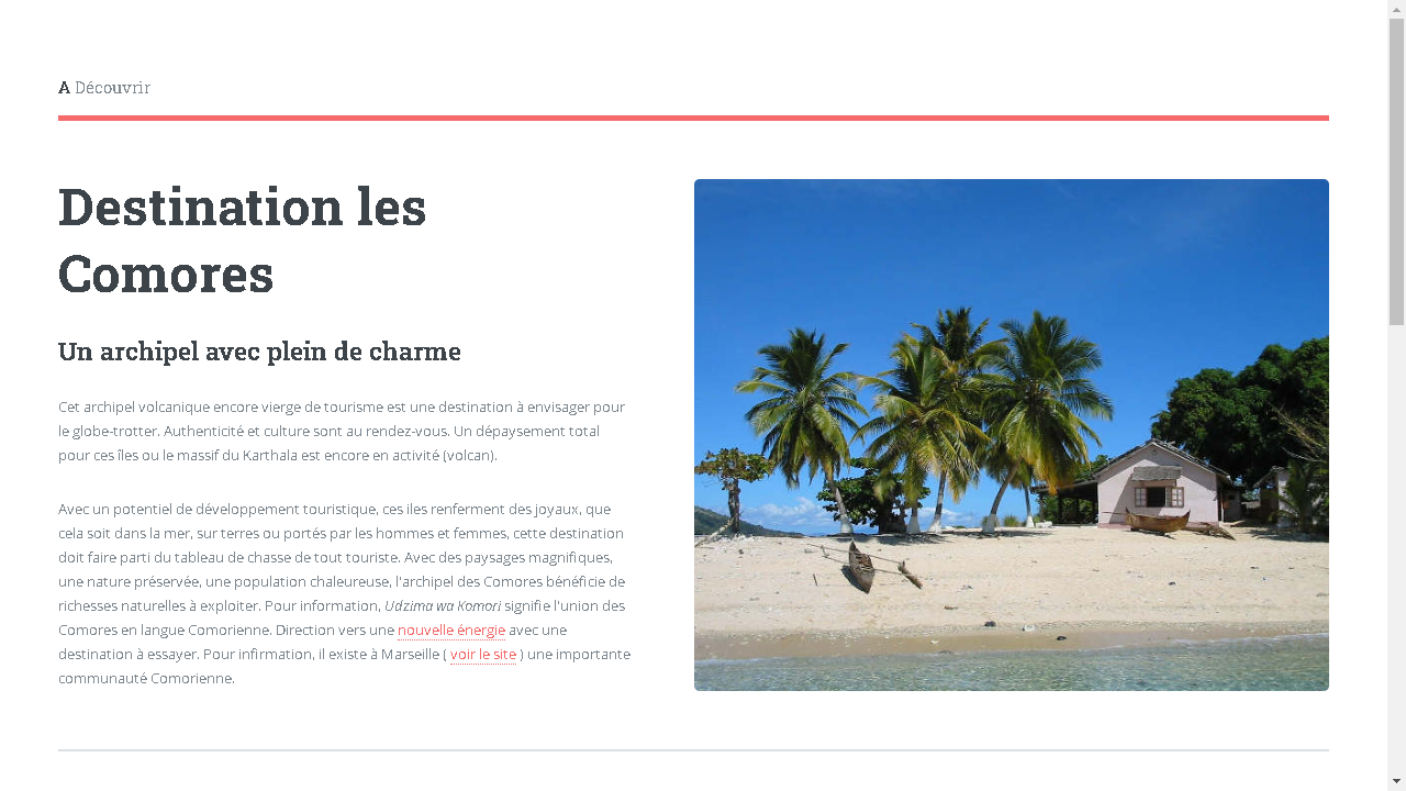 Capture d'écran de https://www.comoresaviation.com/